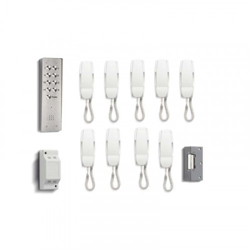 Bell System 9 Button Vandal Resistant Surface Door Entry Kit