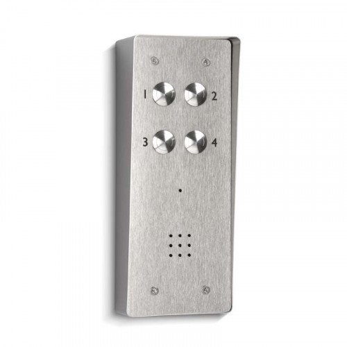 Bell System 4 Button Vandal Resistant Surface Door Entry Panel