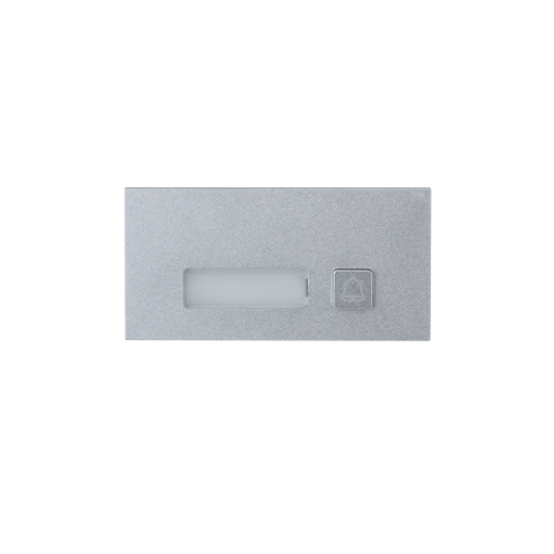 1 Button Call Module, IK07 Anodised Aluminium, IP65, Half Size