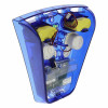 Eaton External Radio Sounder Backplate with Strobe, Blue Lens - Rqs Cover